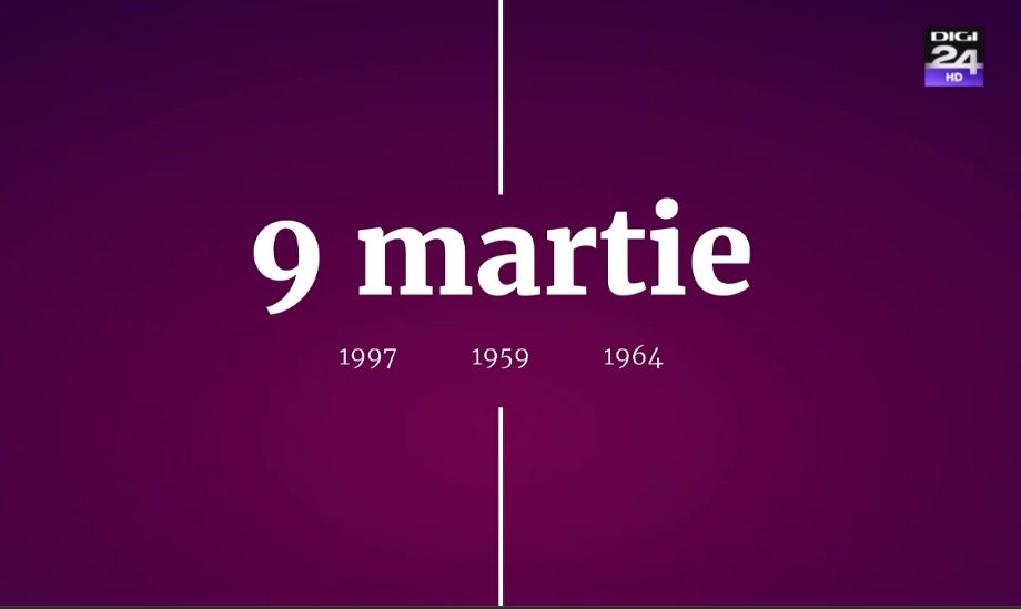 Digistoria – cele mai importante evenimente petrecute în 9 martie