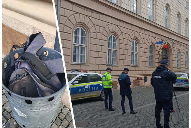 Alertă la Tribunalul Timiș. Un laptop abandonat la intrarea în clădire a pus pe jar autoritățile