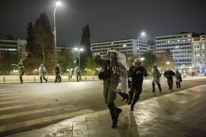 Protest in Athens after train crashed in Greece