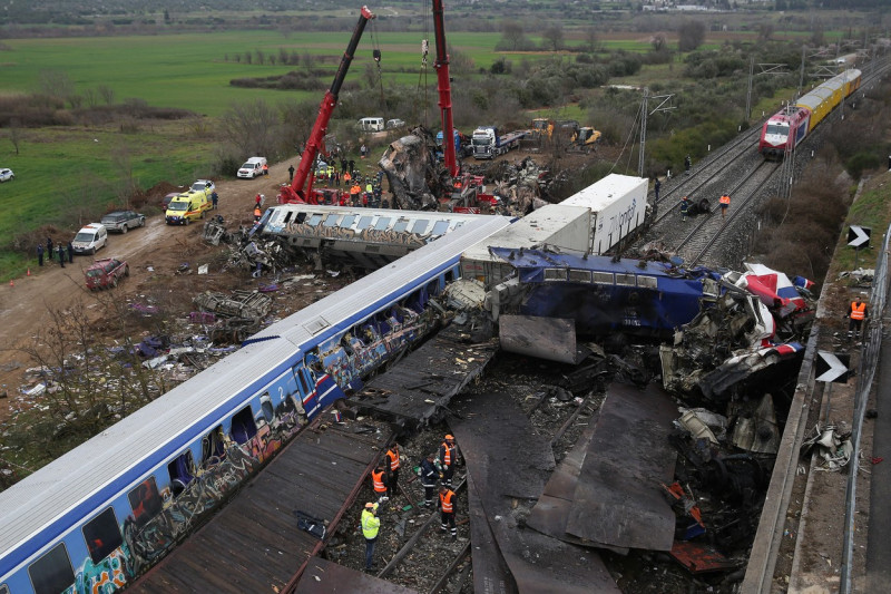 Death toll in northern Greece train accident climbs to 46