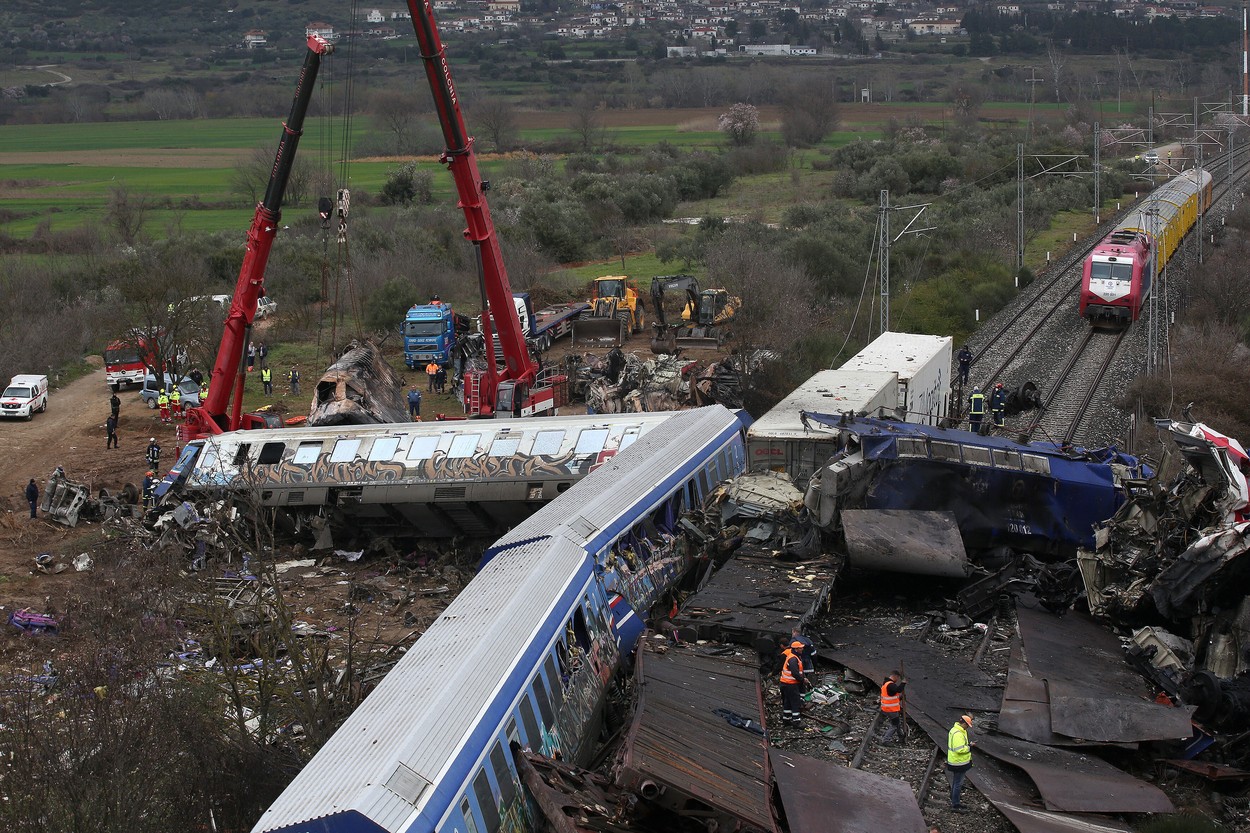 Traficul feroviar din Grecia va fi reluat treptat din 22 martie. Circulația trenurilor a fost întreruptă după accidentul cu 57 de morți