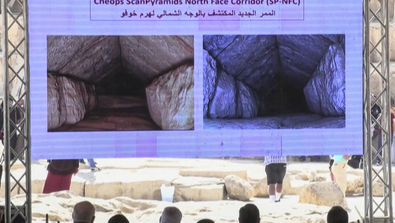 arheologii anunta decsoperirea unui coridor secret la piramida lui keops