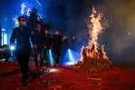 Jump Bonfire in China’s Jieyang