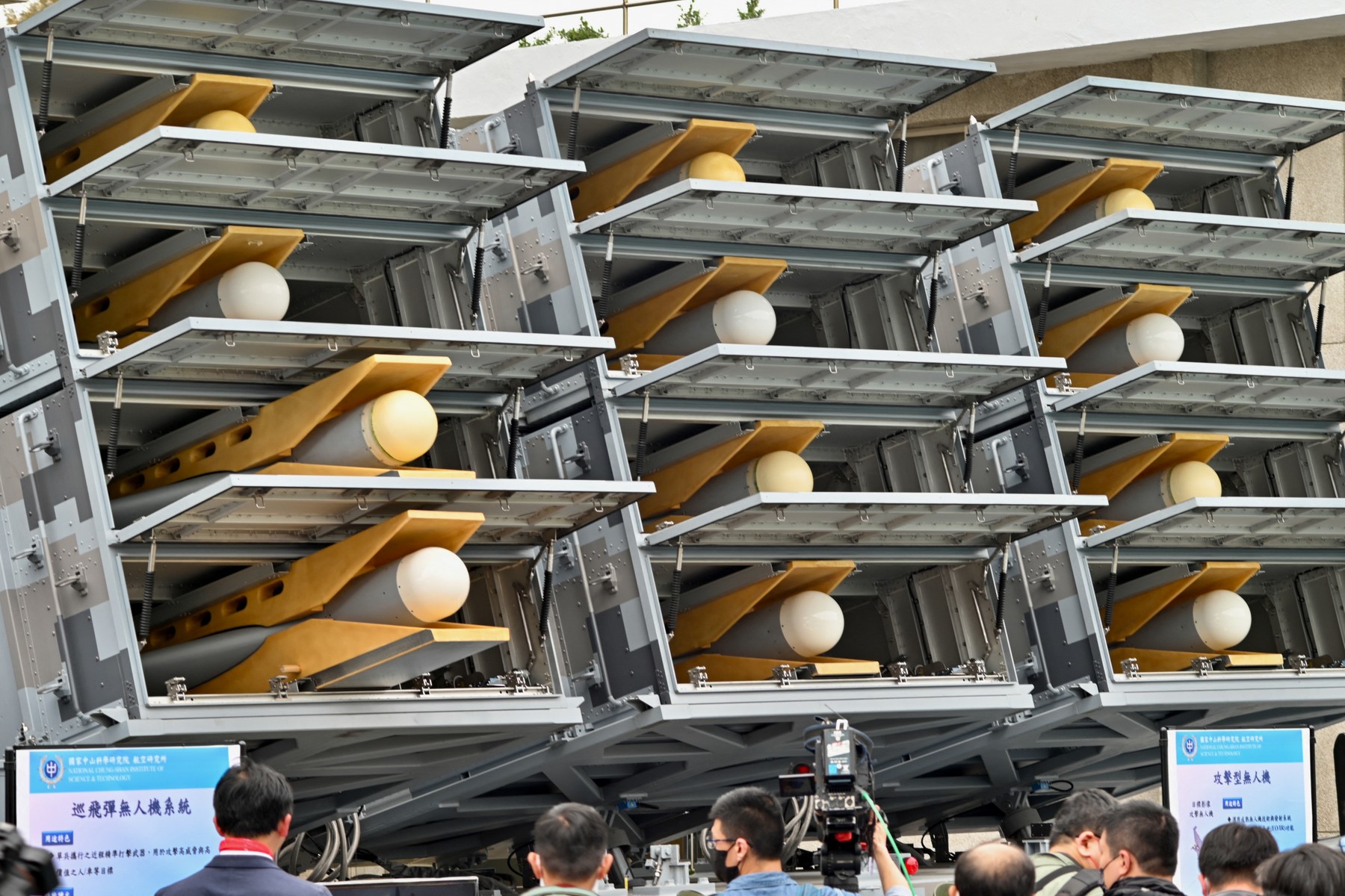 GALERIE FOTO. Taiwanul și-a prezentat noile drone militare pregătite pentru un „război asimetric” cu China