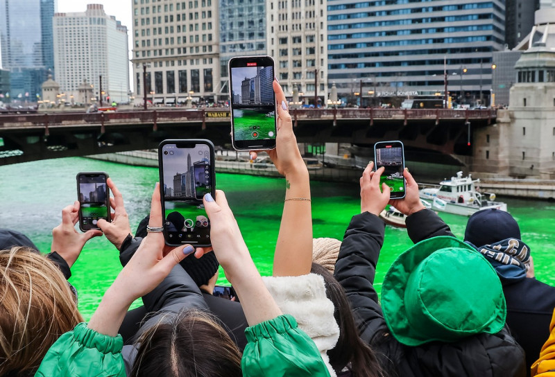 U.S. CHICAGO ST. PATRICK'S DAY CELEBRATION