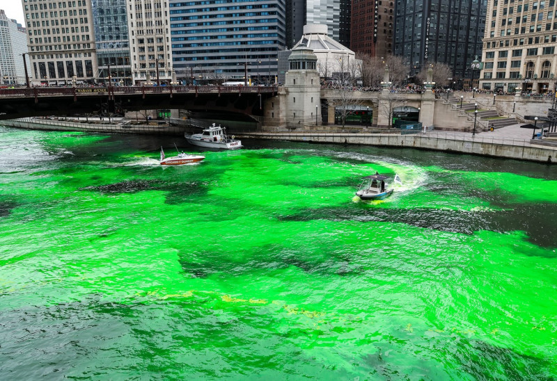 U.S. CHICAGO ST. PATRICK'S DAY CELEBRATION