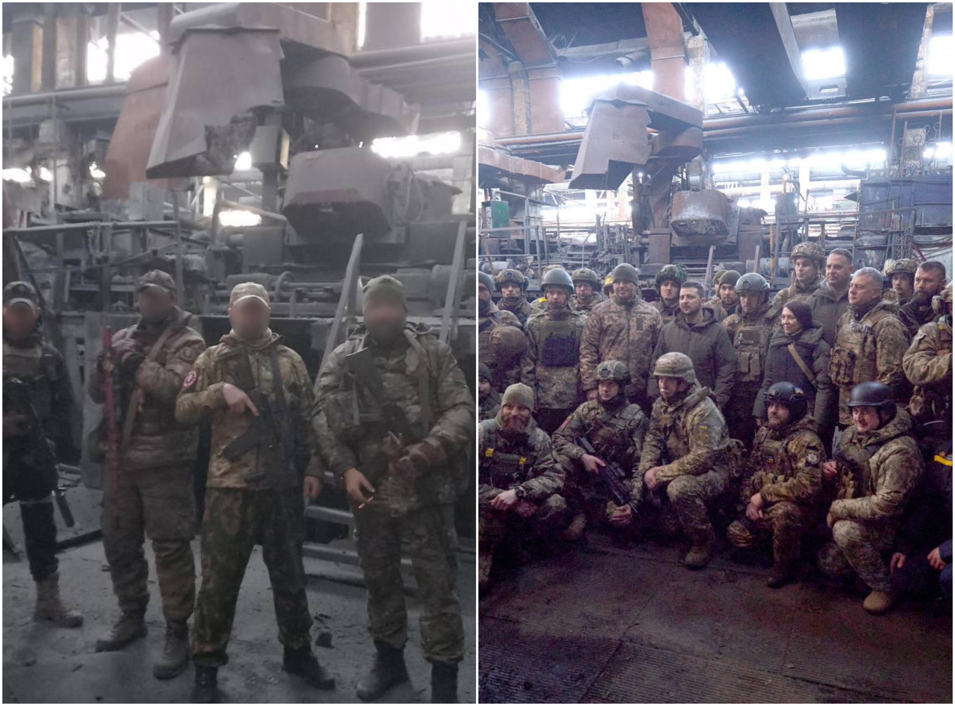 Blocuri bombardate de ruși în Kramatorsk. Mercenarii Wagner s-au pozat la Bahmut în același loc ca Zelenski