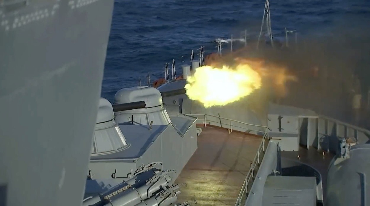 Rusia, China și Iran desfășoară exerciții militare comune în Golful Oman