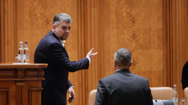 ciolacu si ciuca in parlament