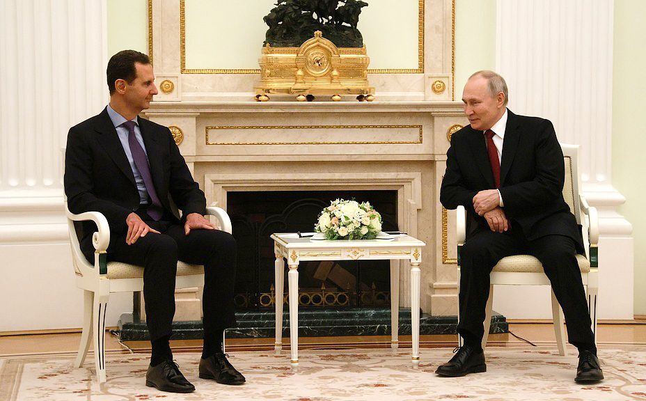 Ce i-a spus Bashar al-Assad lui Putin și cum a reacționat Lavrov. Imagini de la întâlnirea de la Kremlin