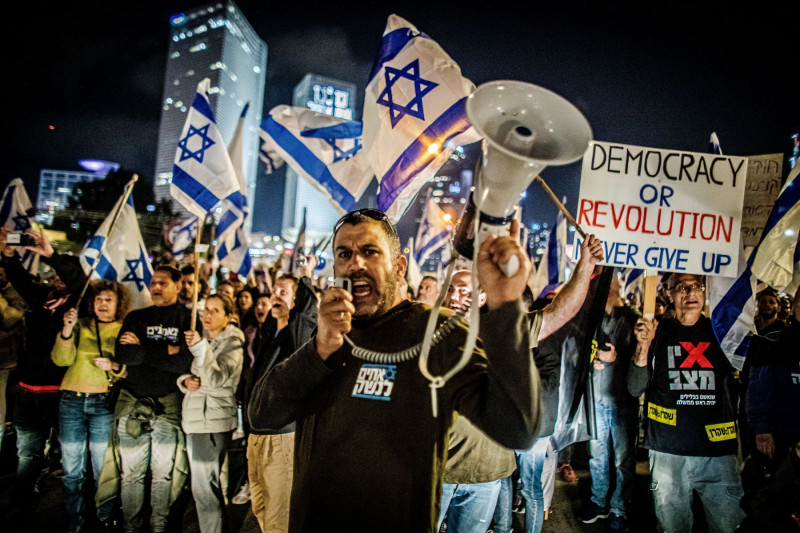 proteste la Tel Aviv