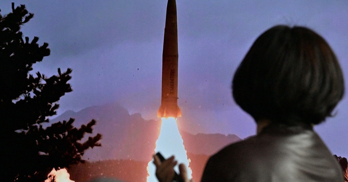 Coreea de Nord a lansat încă o rachetă balistică spre Marea Japoniei ...