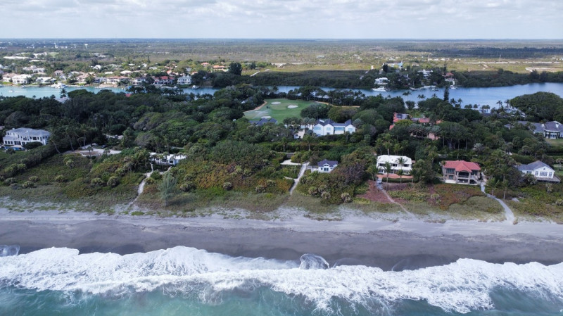 General Views Of Tiger Woods' Jupiter Island Mansion