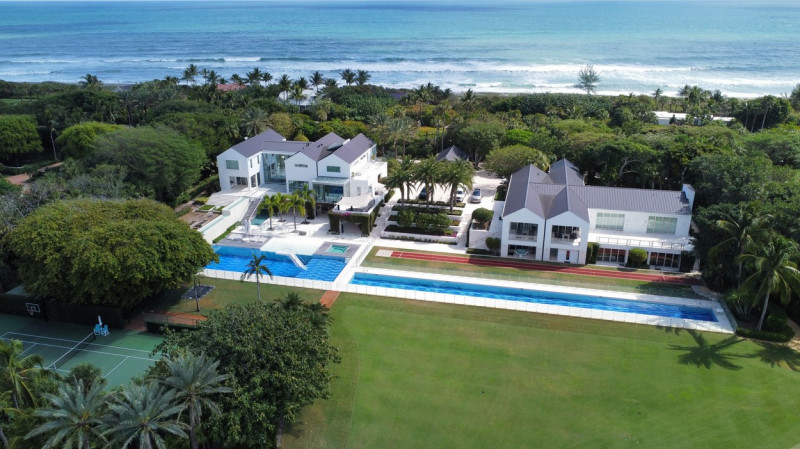 General Views Of Tiger Woods' Jupiter Island Mansion