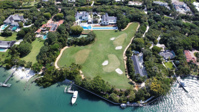 General Views Of Tiger Woods' Jupiter Island Mansion