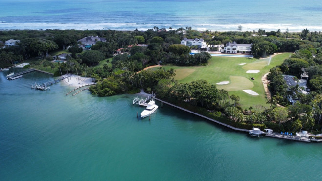 General Views Of Tiger Woods' Jupiter Island Mansion