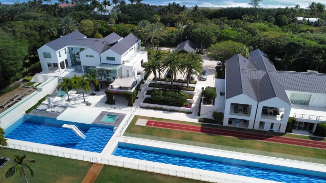 General Views Of Tiger Woods' Jupiter Island Mansion