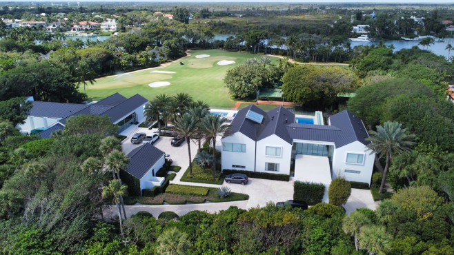 General Views Of Tiger Woods' Jupiter Island Mansion