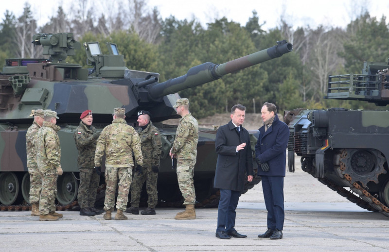 tancuri abrams pentru Polonia