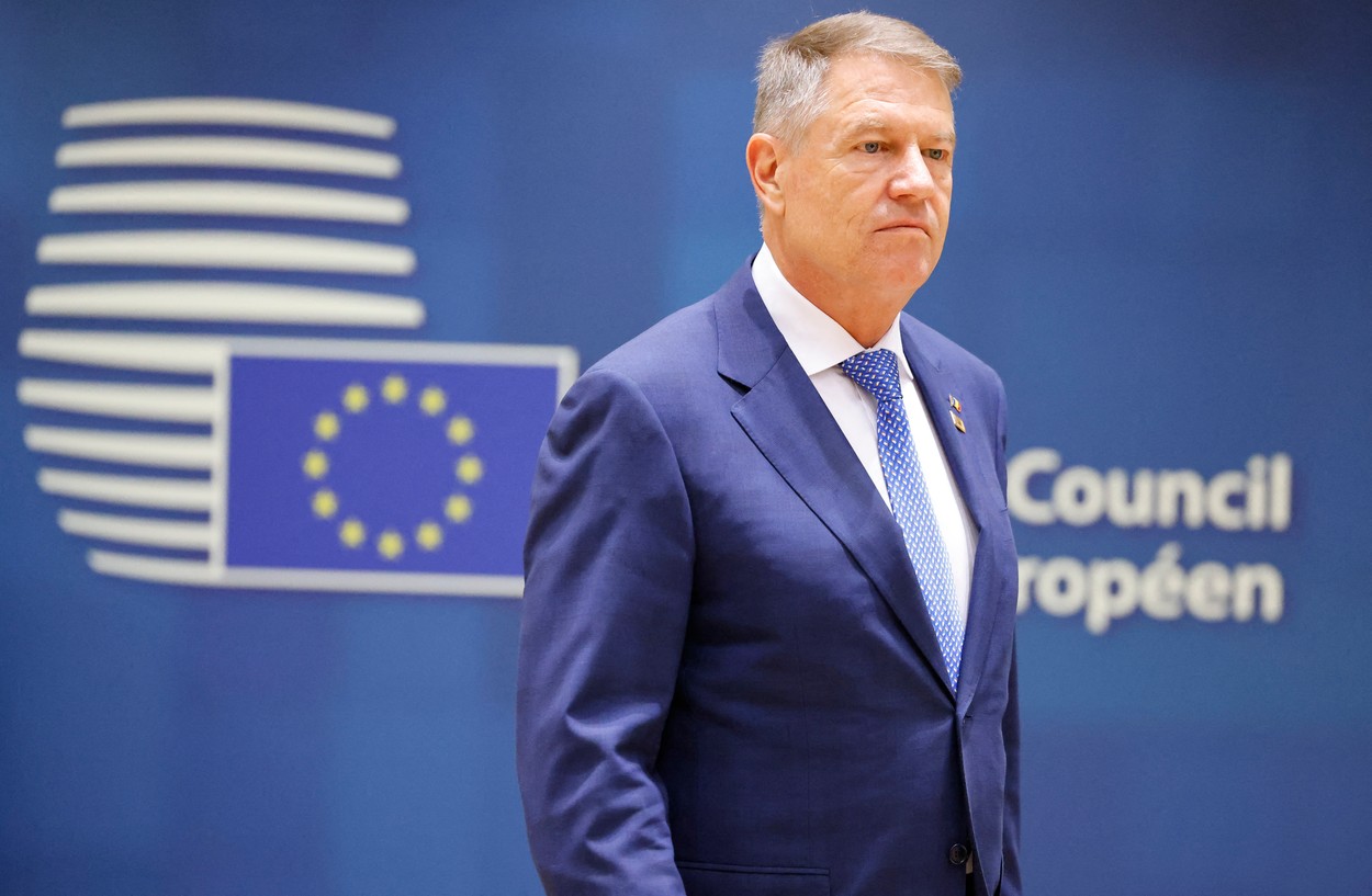 Klaus Iohannis participă la Consiliul European