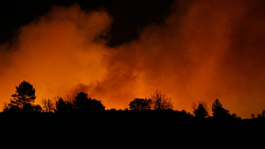 Un incendiu din regiunea Valencia din Spania s-a întins pe 4.000 de hectare pe 24 martie 2023.