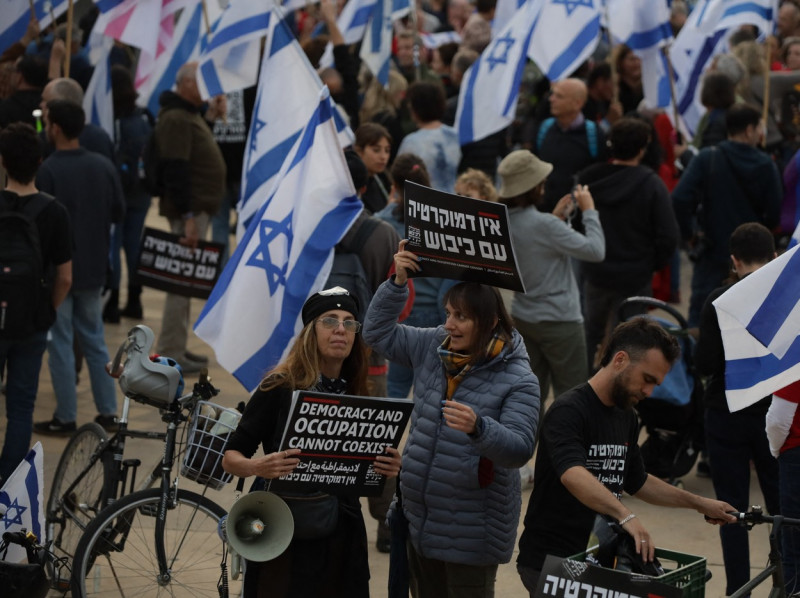 Israelis continue protest against gov't judicial overhaul plan