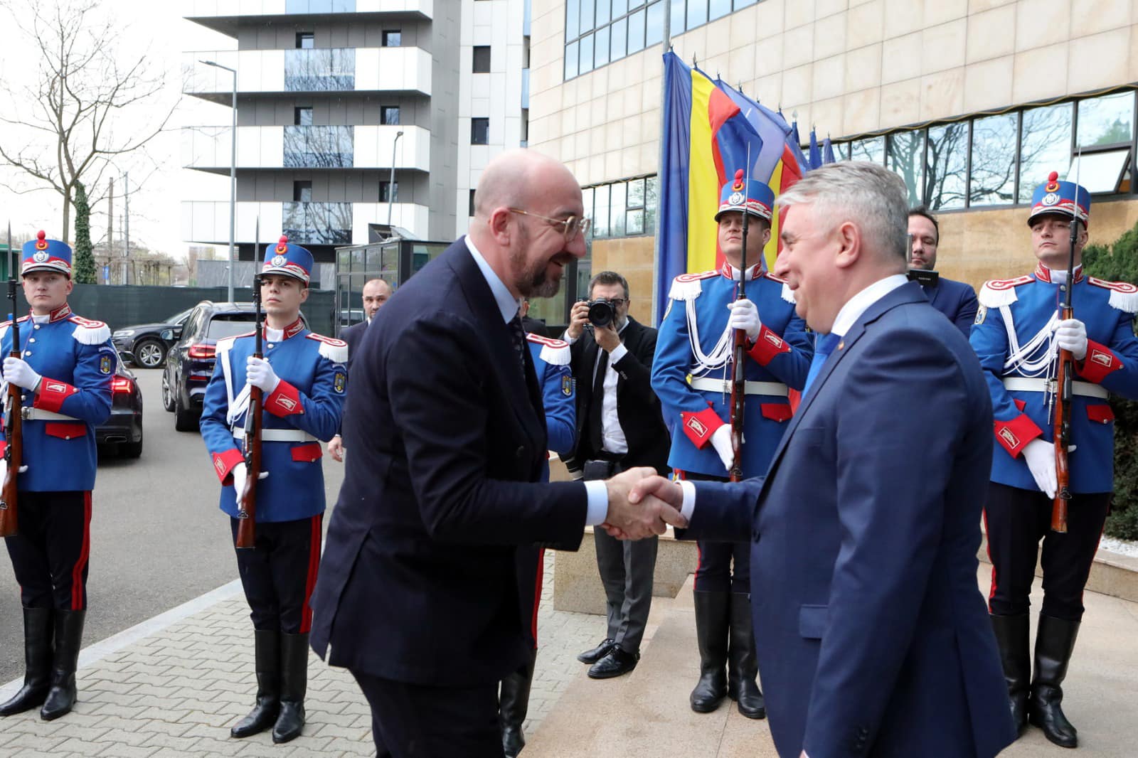 Lucian Bode s-a întâlnit cu Charles Michel și i-a prezentat Centrul de coordonare al Poliţiei de Frontieră