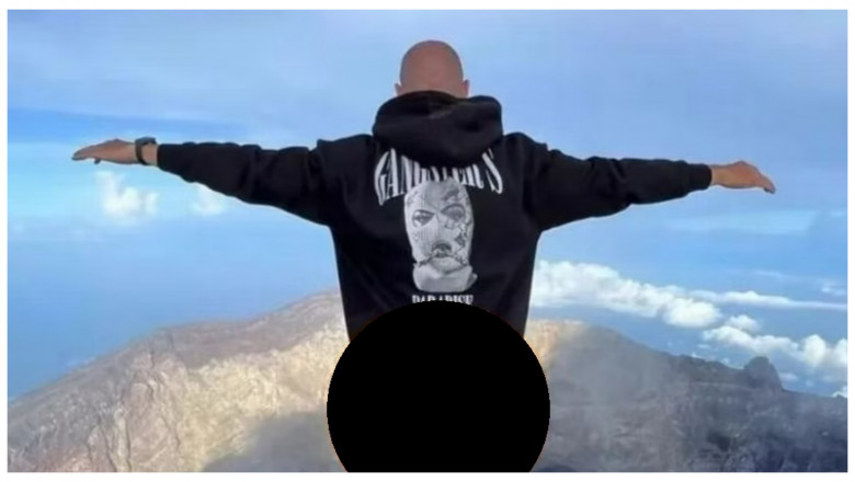 Un turist rus s-a dezbrăcat pe un munte sfânt din Bali