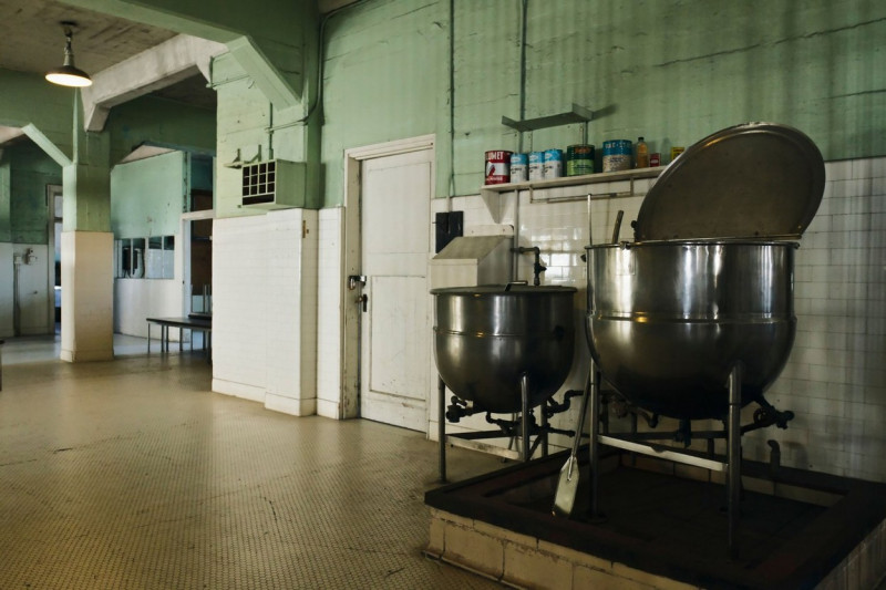 kitchen alcatraz prison