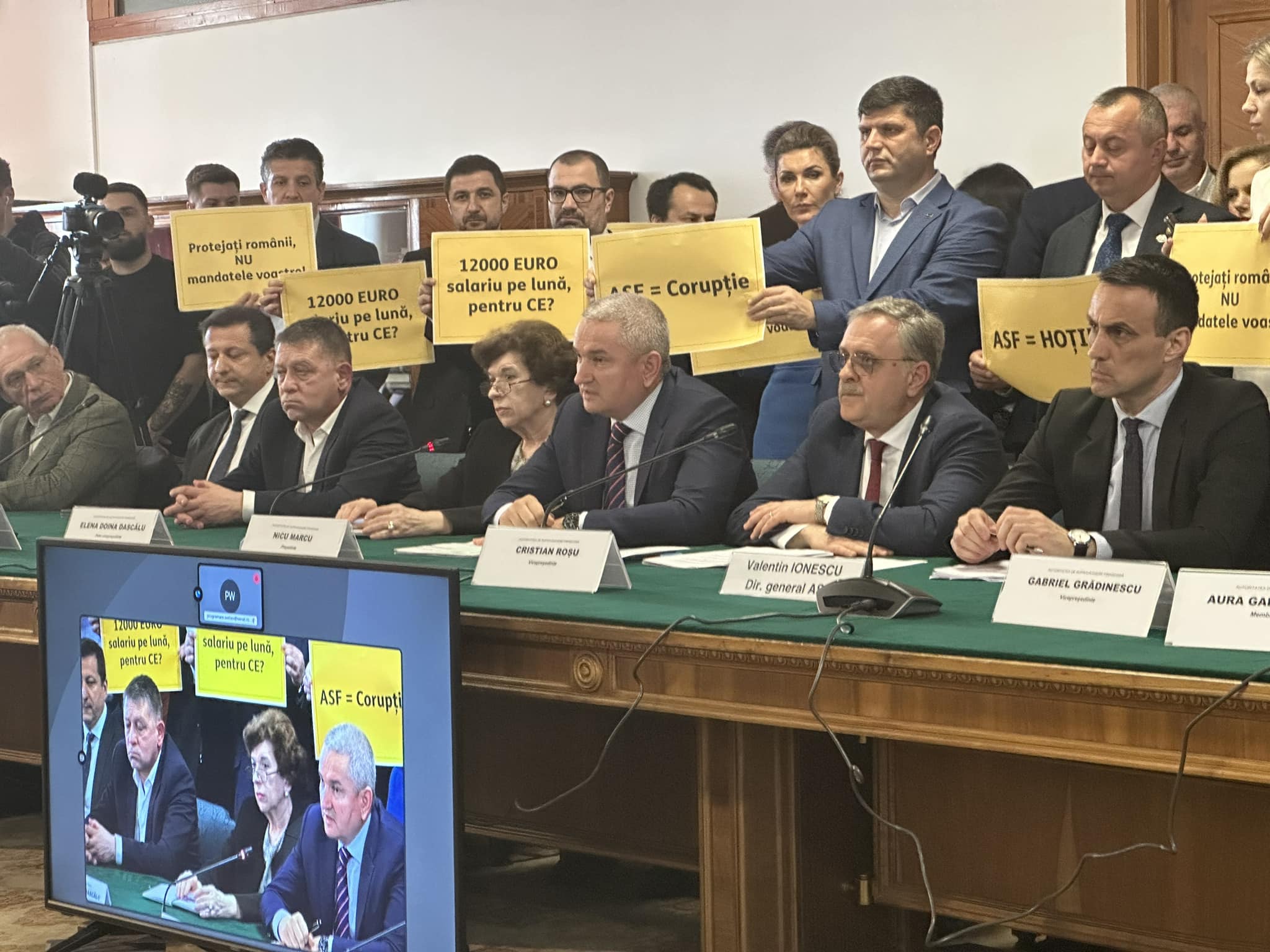 Președintele ASF, despre City Insurance și Euroins: „Ambele companii erau Muma Pădurii”. AUR a facut scandal la audierile din Parlament