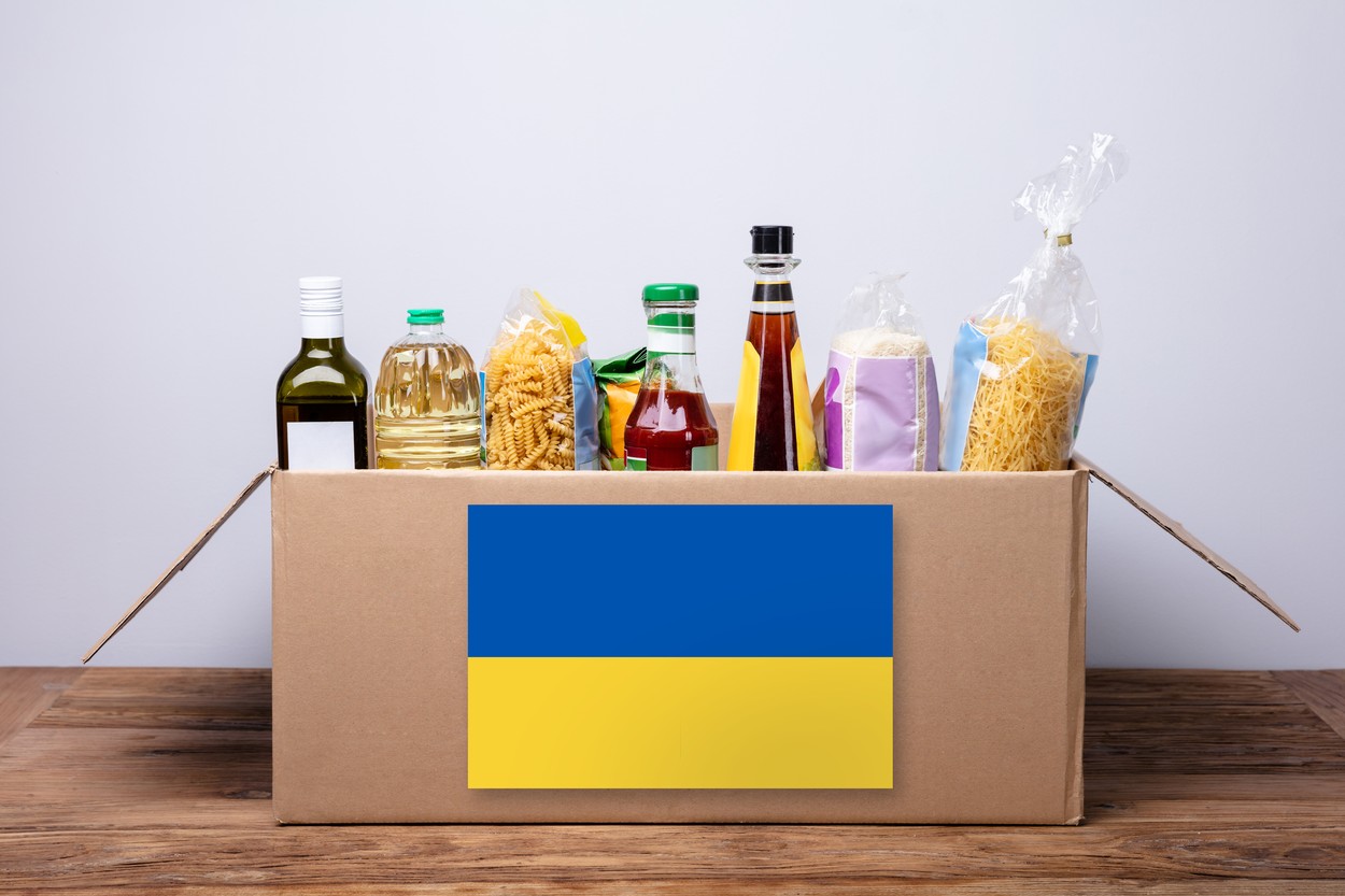 Guvernul trimite în Ucraina alimente în valoare de 562 de milioane de lei
