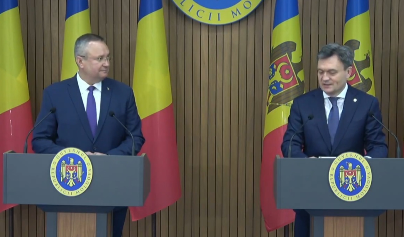 Nicolae Ciucă, la Chișinău: Republica Moldova se bucură de un capital de simpatie fără precedent la nivel european şi internaţional