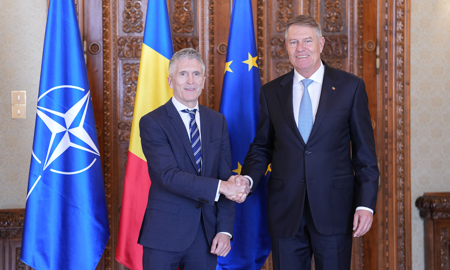 Klaus Iohannis a discutat cu ministrul de Interne al Spaniei despre aderarea la Schengen