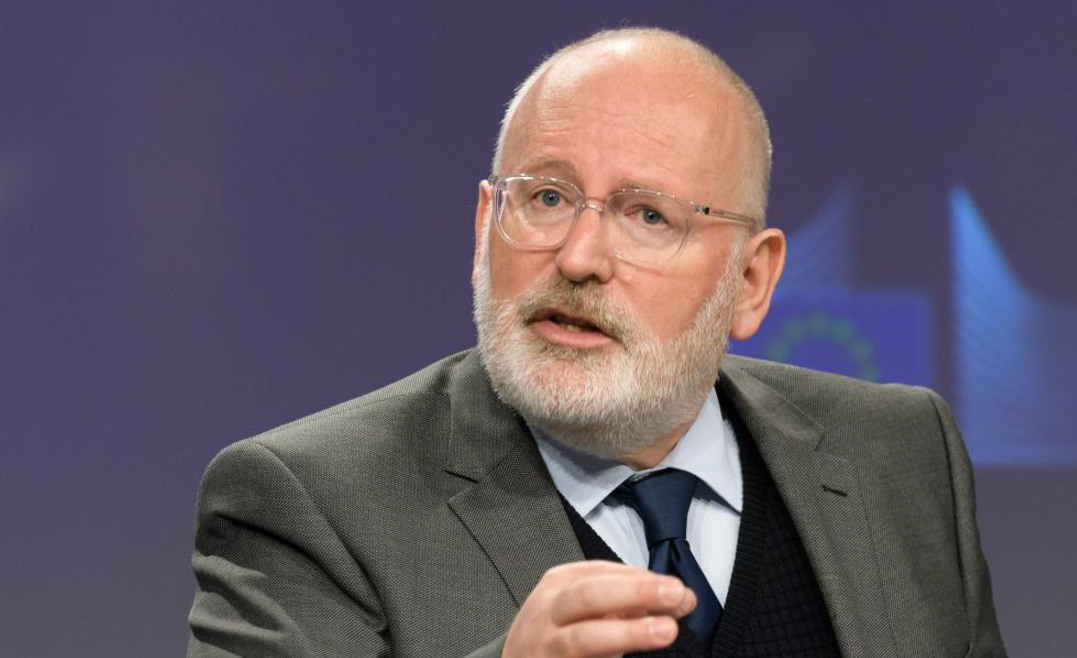 Vicepreşedintele Comisiei Europene Frans Timmermans vine în România. Se va întâlni cu Klaus Iohannis