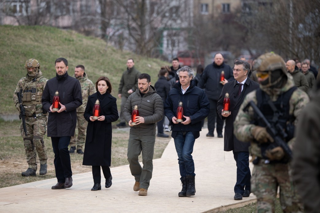 Kremlinul exclude încetarea focului în Ucraina, după apelul aliatului lui Putin. Maia Sandu a mers alături de Zelenski la Bucea
