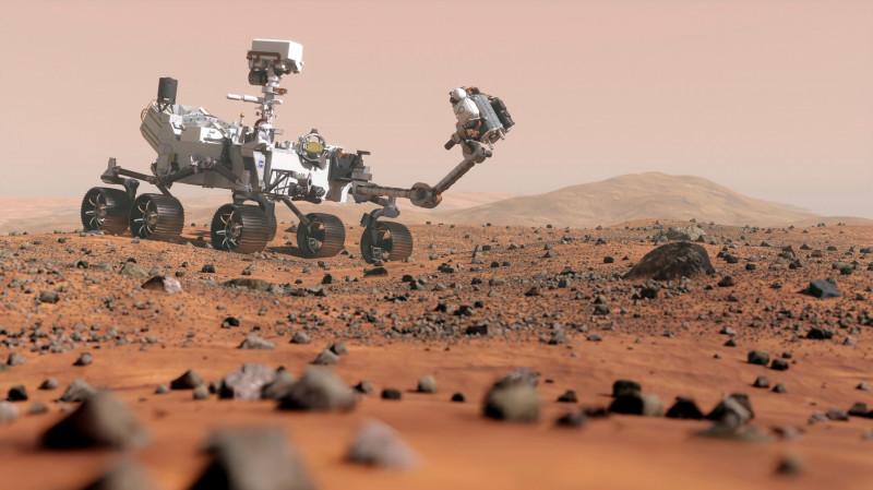 Roverul Perseverance pe Marte