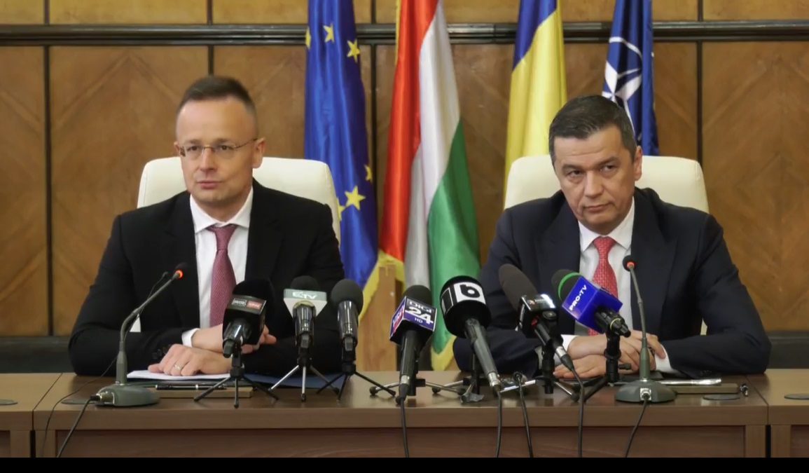 Grindeanu și Szijjarto anunță o nouă legătură între Ungaria și România pe drum express