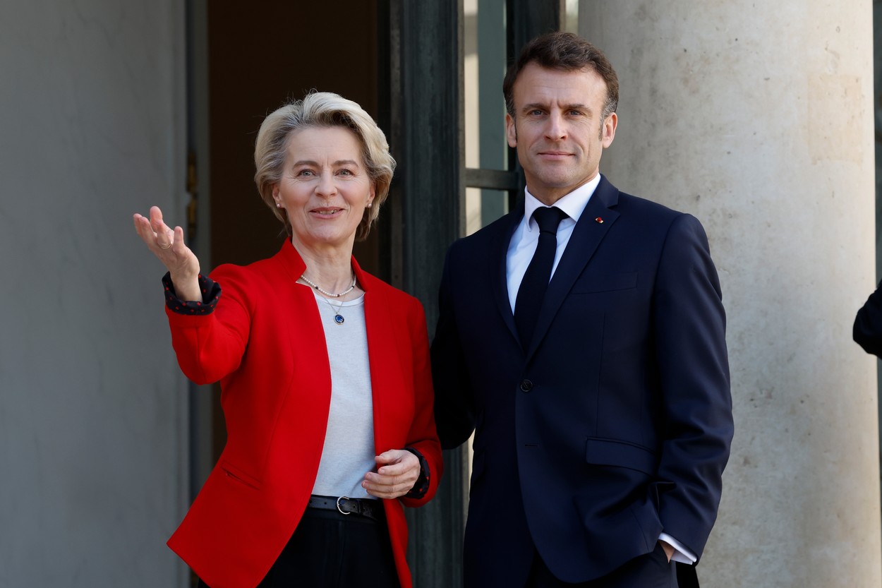 Macron şi Von der Leyen vor cere împreună Chinei să nu ofere ajutor militar Rusiei