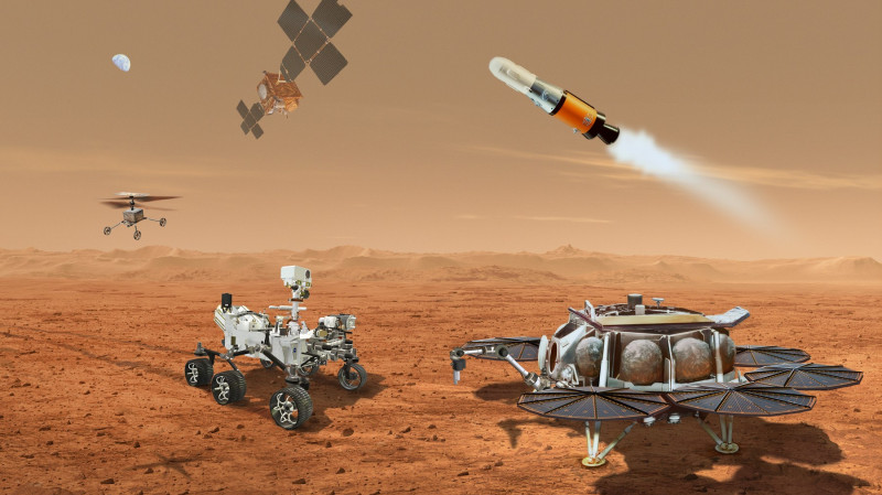 Roboții trimiși de NASA pe Marte