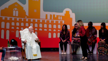 Pope Bergoglio In Assisi For Economy Of Francis, Assisi - Perugia, Italy - 24 Sep 2022