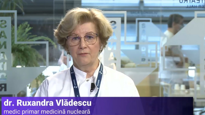 dr. Ruxandra Vlădescu, medic primar Medicină nucleară