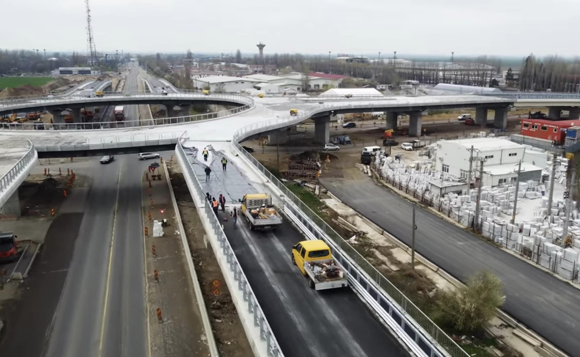 Inaugurarea Pasajului Berceni, anunțată pentru luna aprilie, a fost amânată