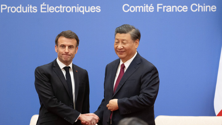 Beijing: Xi Jinping and Macron participate in the 5th Franco Chinese business council