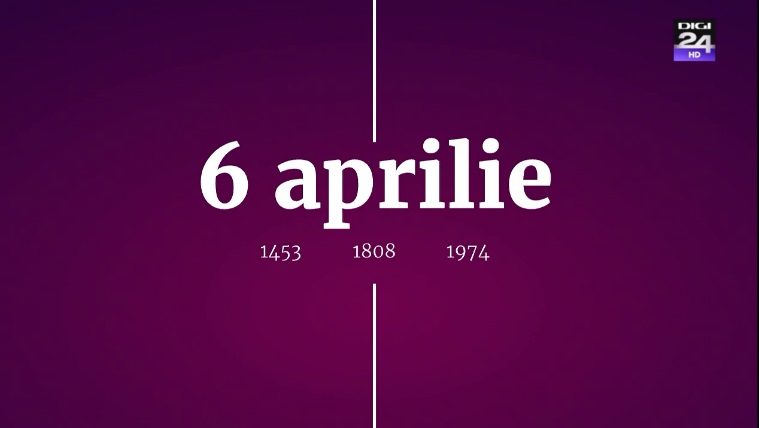 Digistoria - cele mai importante evenimente petrecute în 6 aprilie