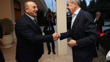 Cavusoglu-Lavrov meeting in Ankara