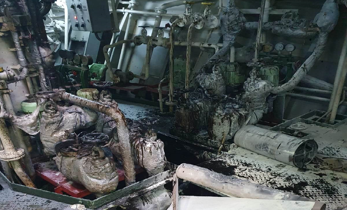 Primele imagini de la locul exploziei de pe Șantierul Naval Midia. Trei persoane au fost rănite