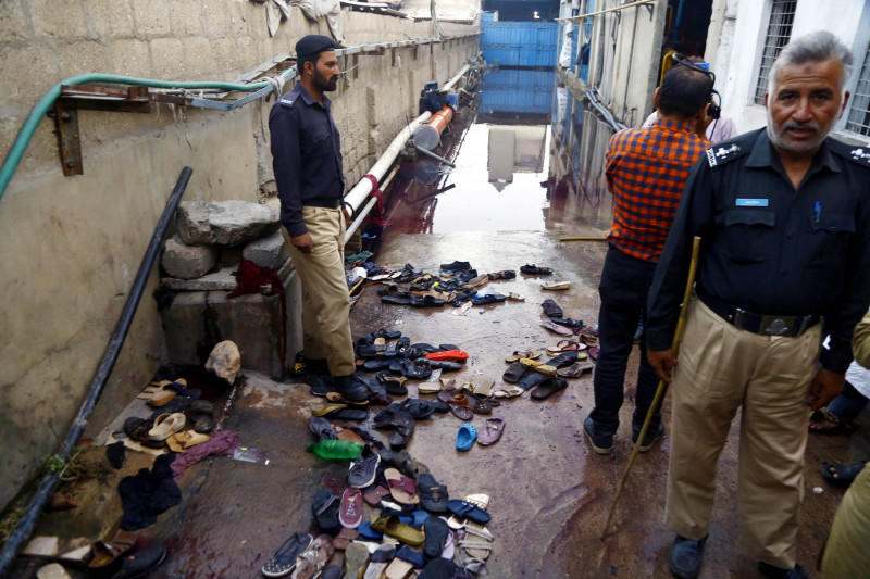 PAKISTAN KARACHI STAMPEDE AFTERMATH