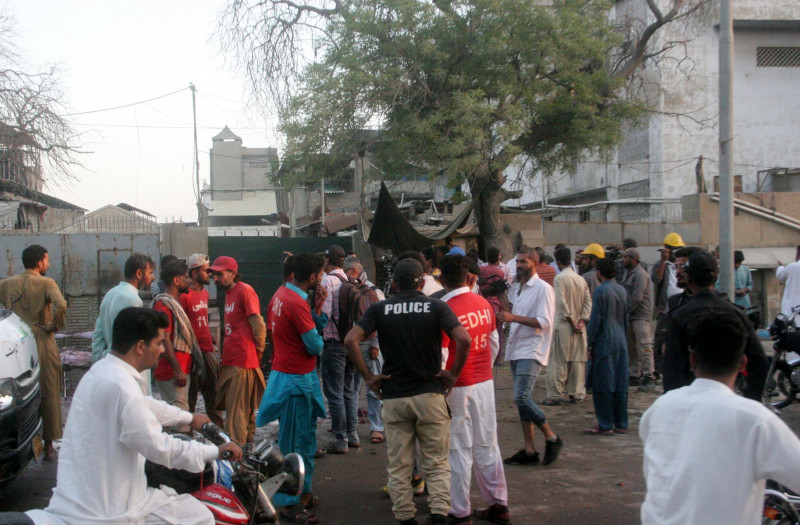 PAKISTAN KARACHI STAMPEDE AFTERMATH