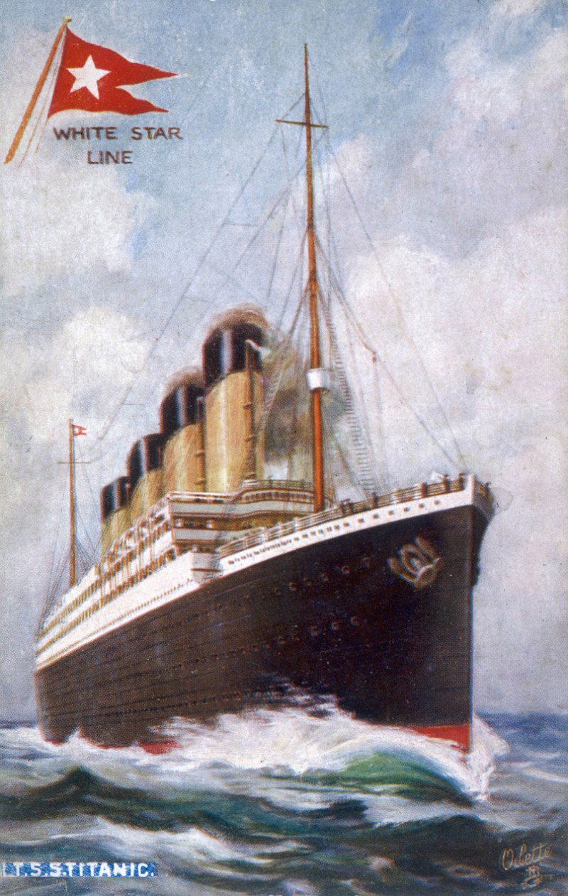 TITANIC POSTCARD