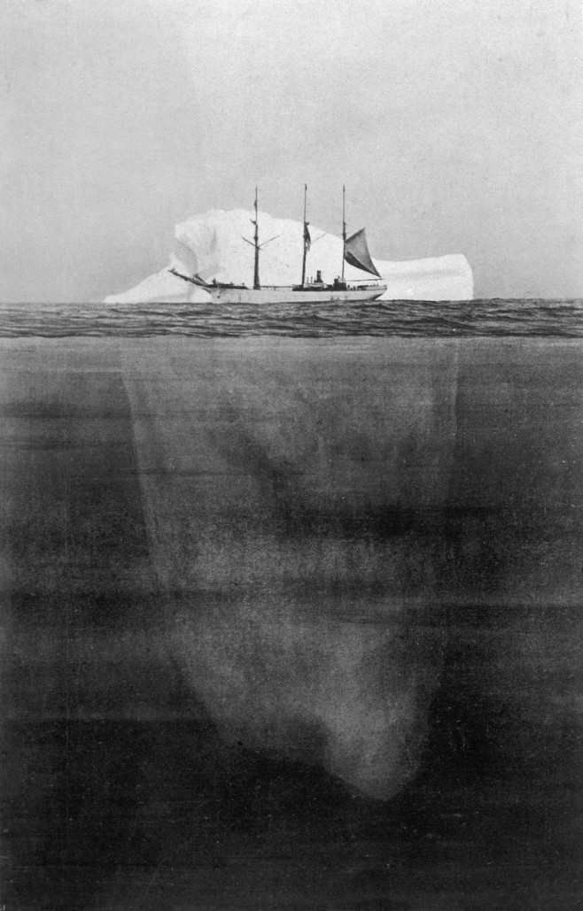 TITANIC/ICEBERG SCALE